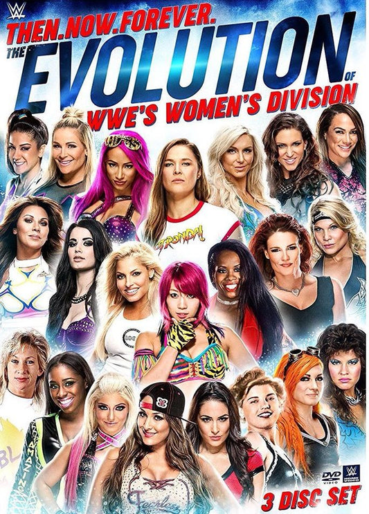 WWE Then, Now, Forever The Evolution of WWE’s Women’s Division DVDs & Videos PWcatalog