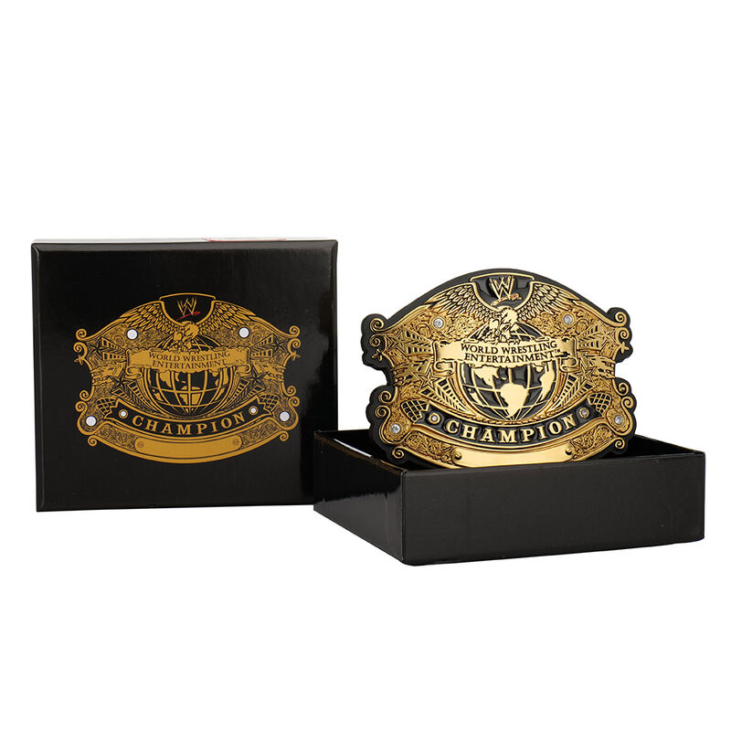 WWE Undisputed Championship Belt Buckle PWcatalog