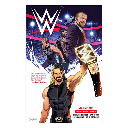 WWE Volume 1 Redesign Rebuild Reclaim Comic Book