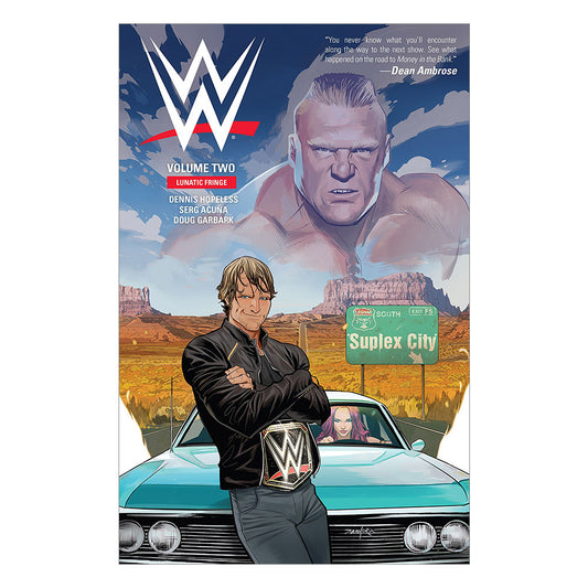 WWE Volume 2 Lunatic Fringe Comic Book