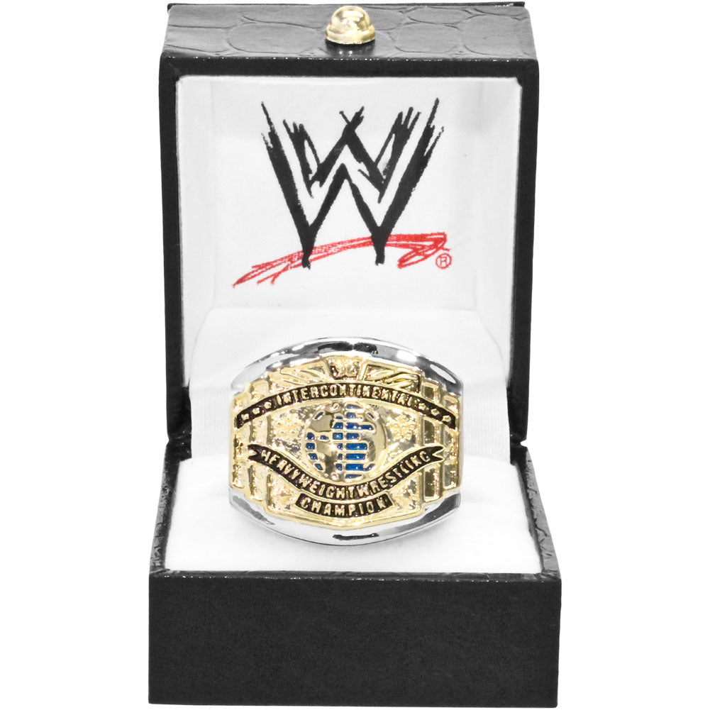 WWE White Intercontinental Championship Finger Ring Pwcatalog