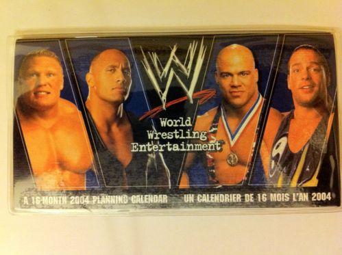WWE Wrestling 2004, French Calendar