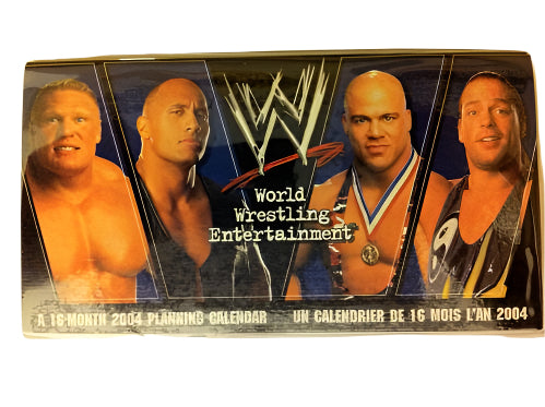 WWE Wrestling 2004, French Calendar Pwcatalog
