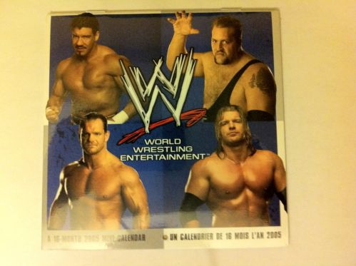 WWE Wrestling 2005, French Calendar