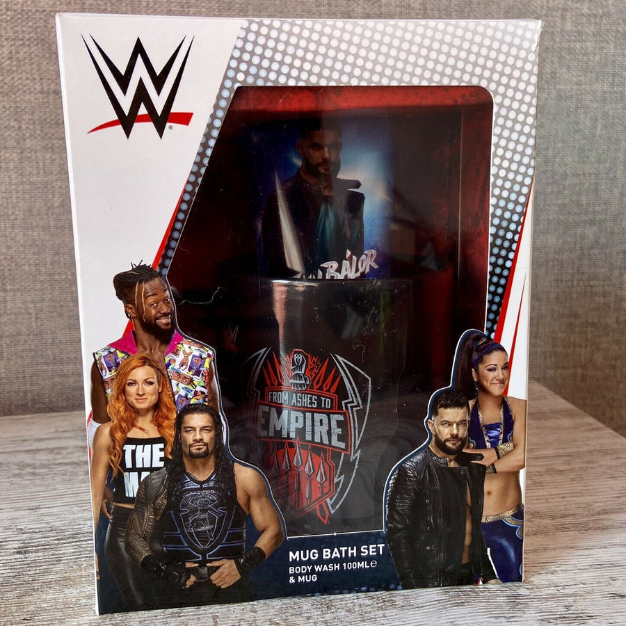 WWE Mug Bath Gift Set Fragranced Body wash PWcatalog