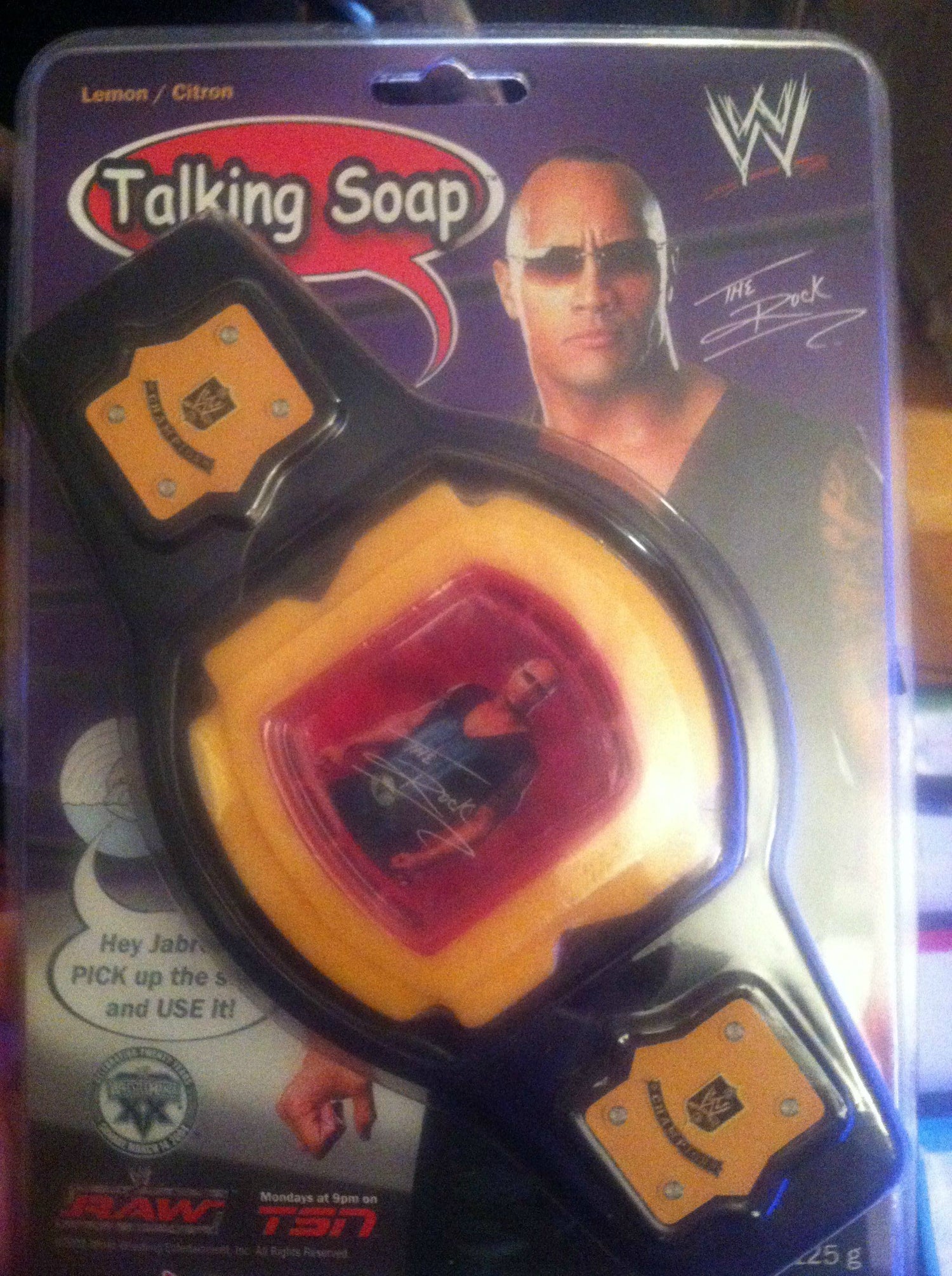 WWE Talking Soap the rock PWcatalog