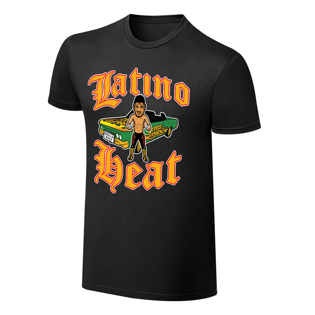 WWE x NERDS Eddie Guerrero Latino Heat Cartoon T-Shirt Pwcatalog
