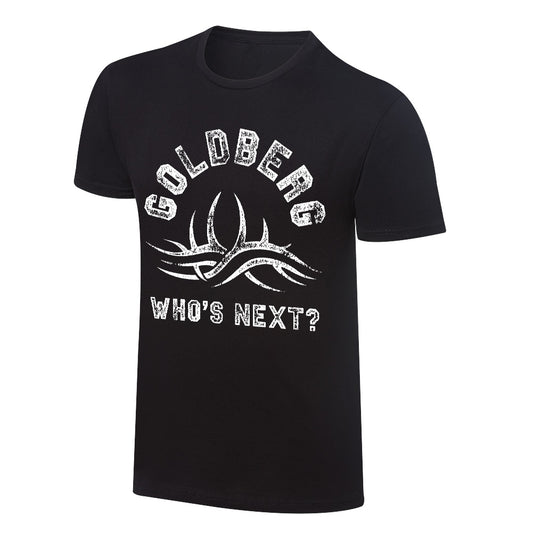 WWE x NERDS Goldberg Who's Next? Vintage T-Shirt