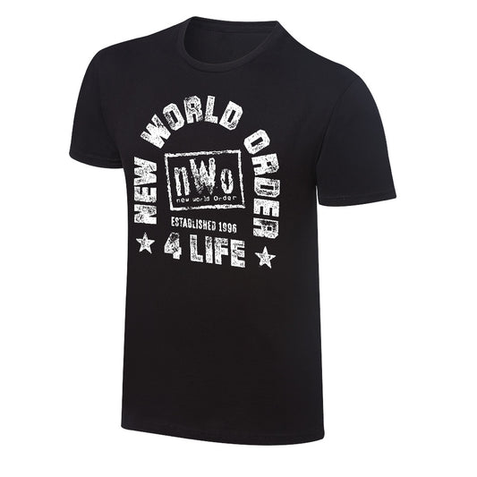 WWE x NERDS NWO 4 Life Vintage T-Shirt