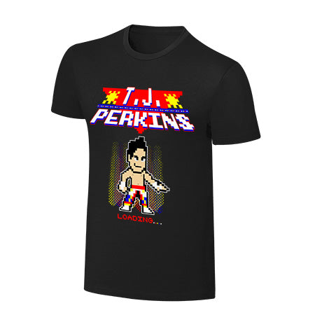 WWE x NERDS TJ Perkins Loading Cartoon T-Shirt Pwcatalog