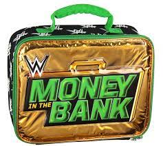 WWE money in the bank Lunch bag