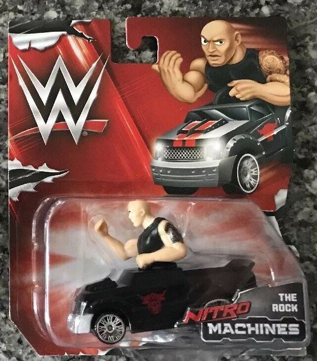 WWE nitro machines The Rock PWcatalog