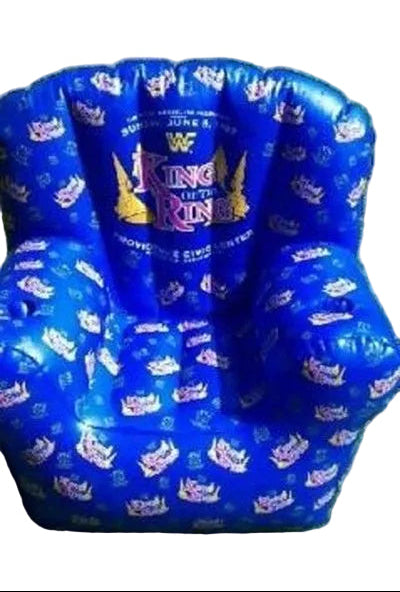 WWF King Of The Ring inflatable chair 1997 PWcatalog