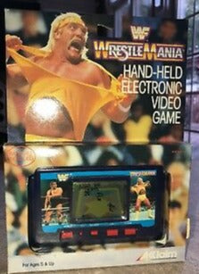 WWF Handheld LCD Hulk Hogan Andre The Giant