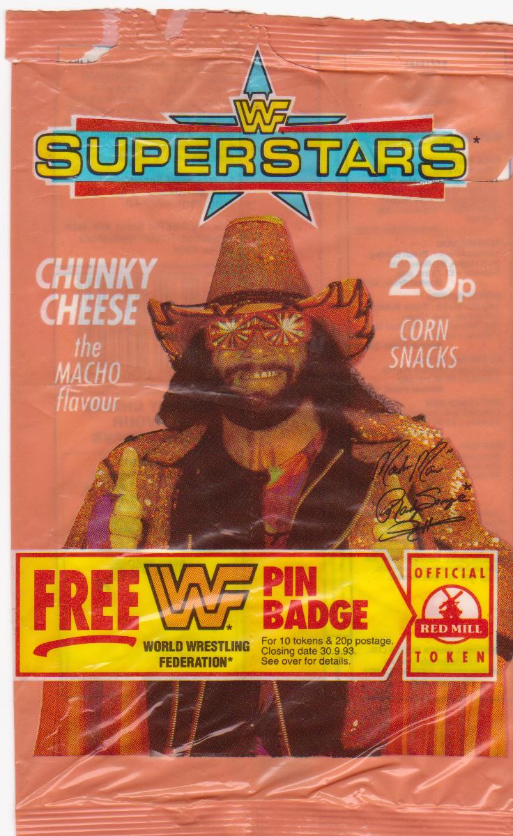 Randy Savage Crisps Chunky Cheese