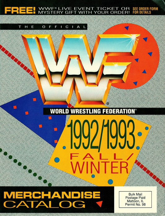 WWF Catalog Fall 1992-1993