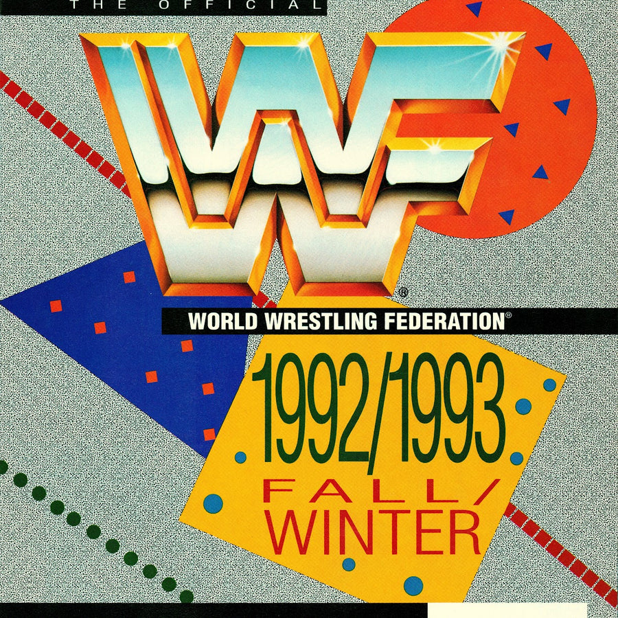 WWF Catalog Fall 1992-1993 Magazine PWcatalog