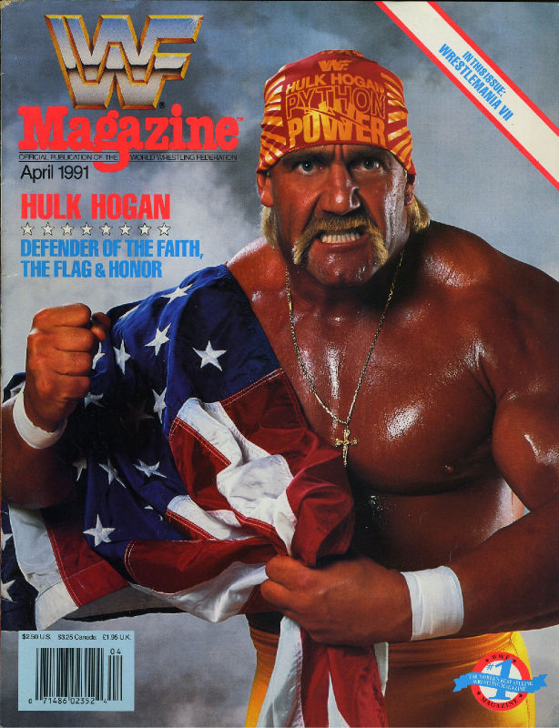WWF Magazine April 1991 Magazine PWcatalog