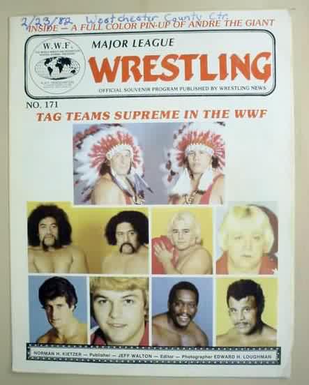 WWF Program February 1982