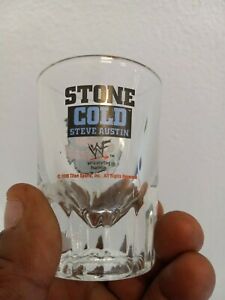 WWF Steve Austin  shot glass