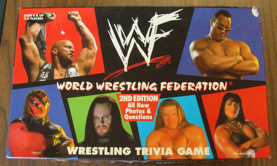 WWF Trivia Game 2nd edition PWcatalog