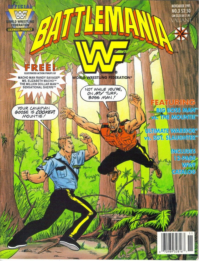 WWF Battlemania Vol 03 Magazines & Newspapers PWcatalog