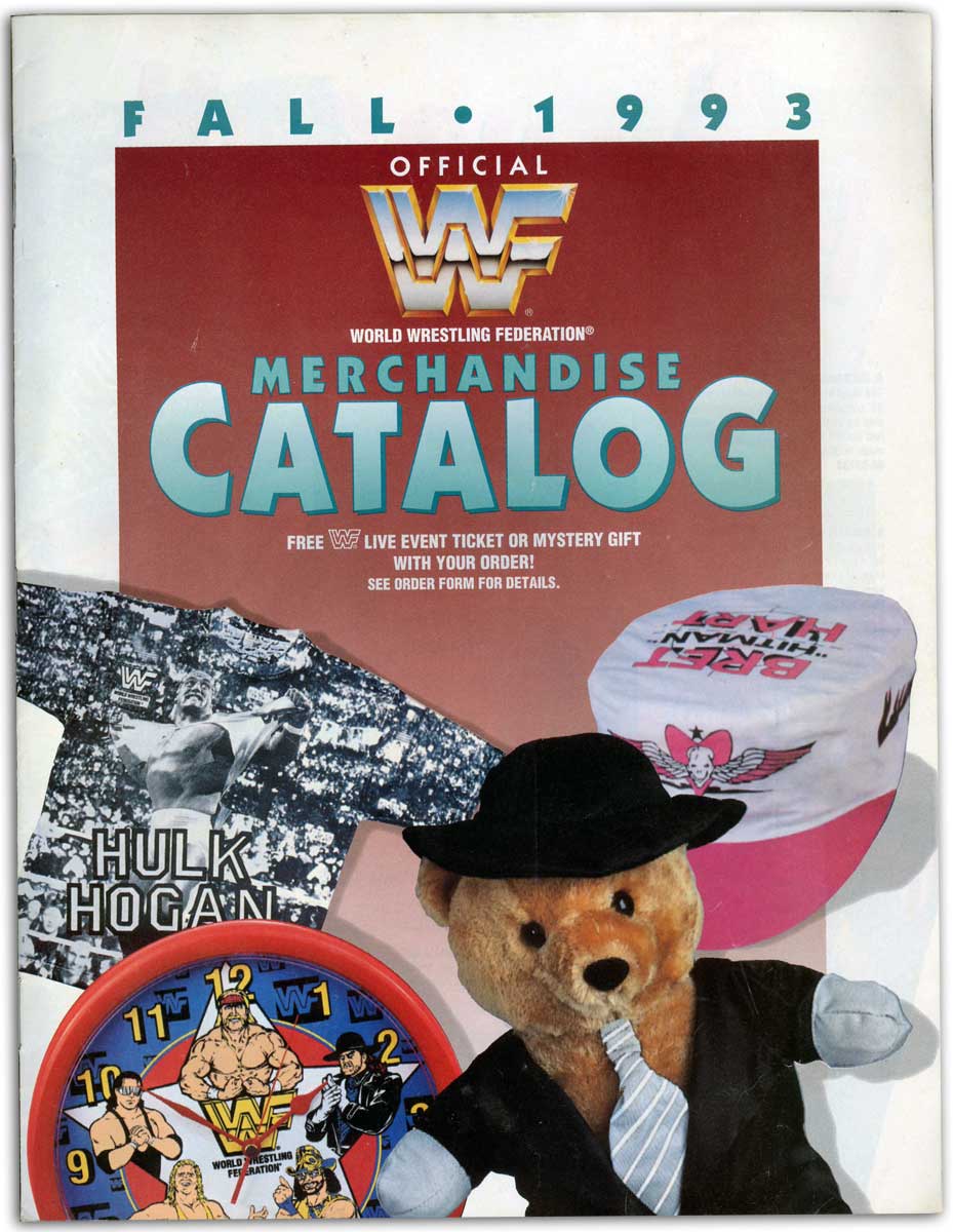 WWF Catalog 1993 Magazine PWcatalog