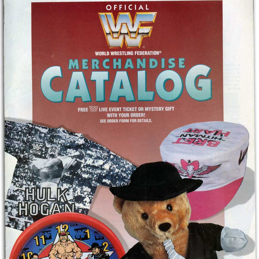 WWF Catalog 1993 Magazine PWcatalog