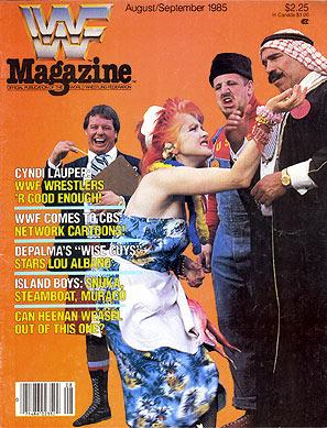 WWF Magazine August 1985 Magazine PWcatalog