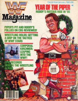WWF Magazine December 1985 Magazine PWcatalog