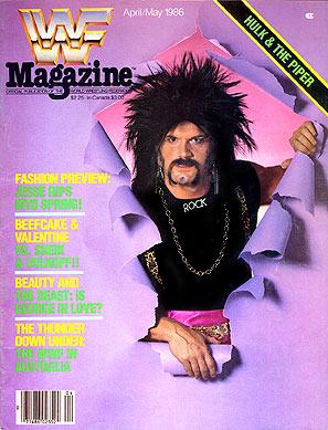 WWF Magazine April 1986