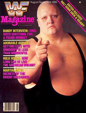 WWF Magazine August 1986
