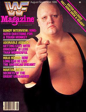 WWF Magazine August 1986 Magazine PWcatalog