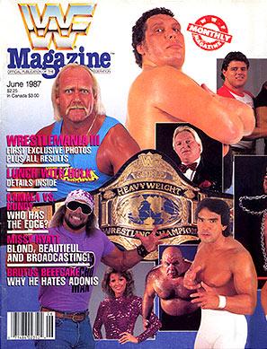 WWF Magazine June 1987 Magazine PWcatalog