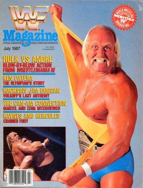 WWF Magazine July 1987 Magazine PWcatalog