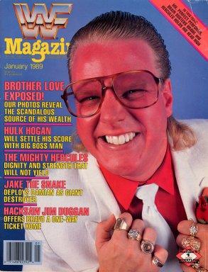 WWF Magazine January 1989 Magazine PWcatalog
