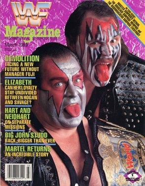 WWF Magazine March 1989