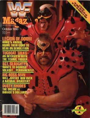 WWF Magazine October 1990 Magazine PWcatalog