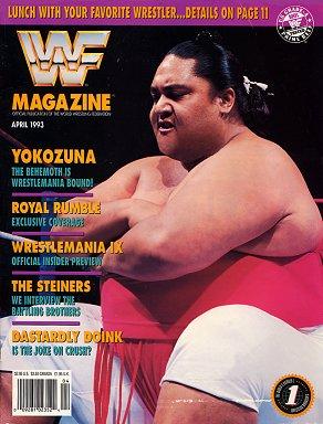 WWF Magazine April 1993 Magazine PWcatalog