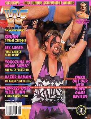WWF Magazine January 1994 Magazine PWcatalog