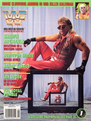 WWF Magazine February 1994 – PW Catalog