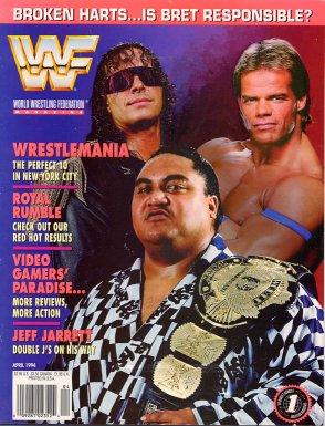 WWF Magazine April 1994 Magazine PWcatalog