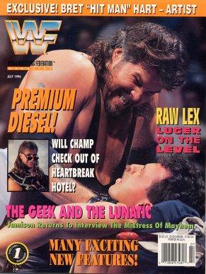 WWF Magazine July 1994 Magazine PWcatalog