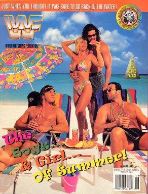 WWF Magazine August 1995 Magazine PWcatalog