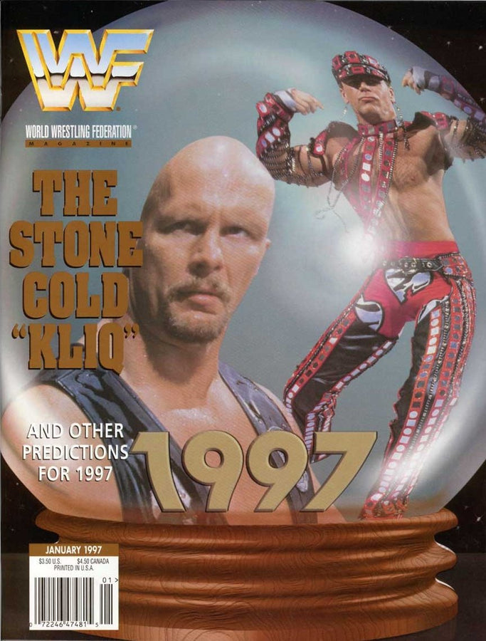 WWF Magazine January 1997 Magazine PWcatalog