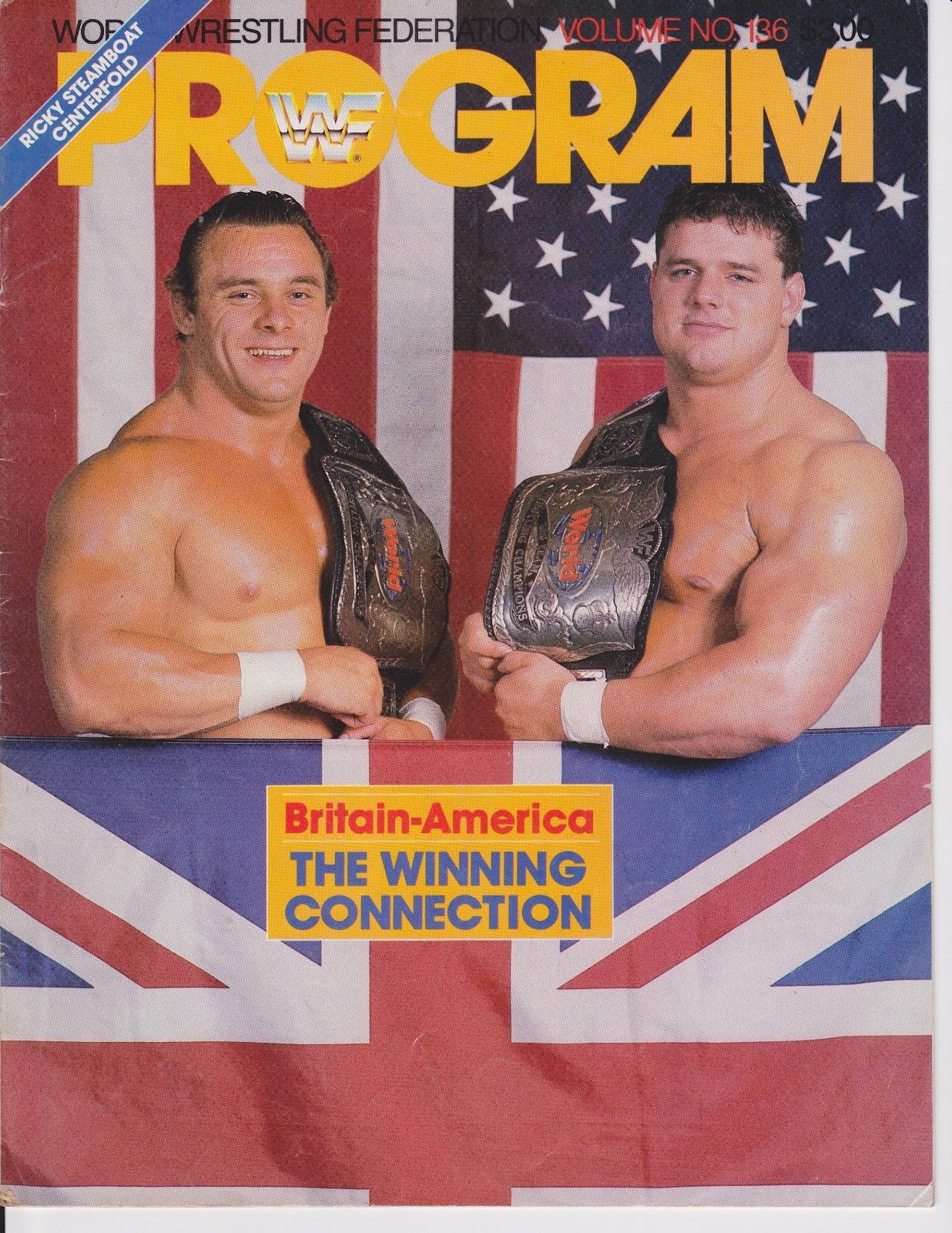 Wwf Program Insert WWF Wrestling Program Volume 136 – PW Catalog