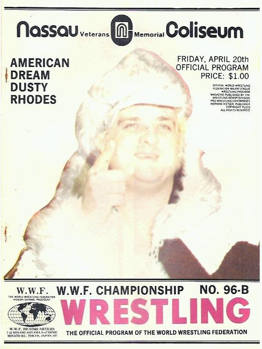 WWF Program NassauApril 1979