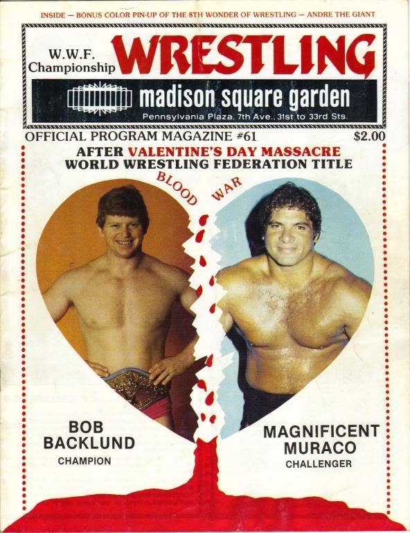WWF Program MSGFebruary 1983 Magazine PWcatalog