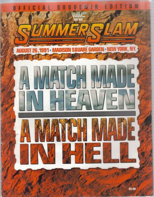 WWF Program SummerSlam 1991