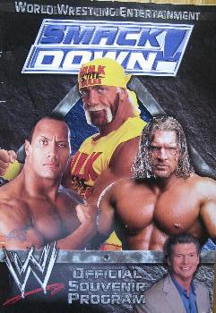 WWF Program Smackdown Magazine PWcatalog
